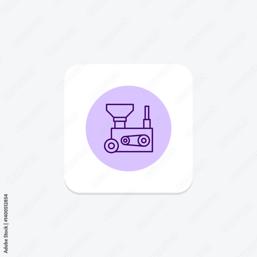 Rice Mill, vector, pixel perfect, illustrator file