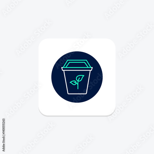 Organic Compost Building, vector, pixel perfect, illustrator file