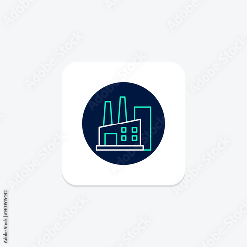 Sugar Processing Plant, vector, pixel perfect, illustrator file