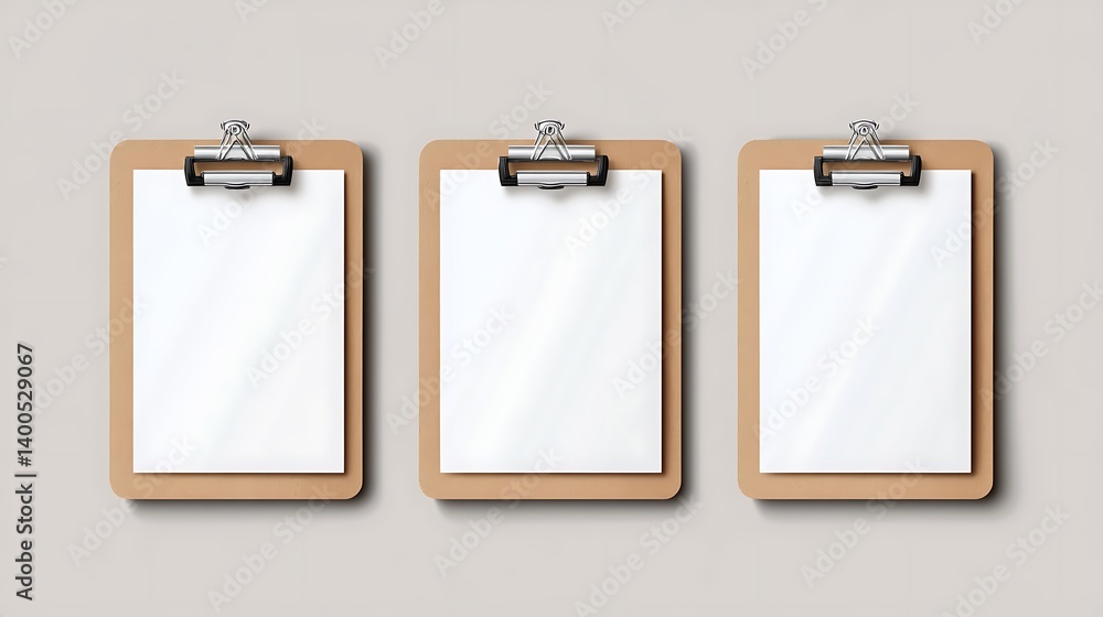 Clipboard Mockup Set Clipboard Mockup Set