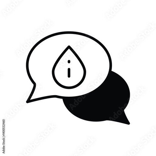 Debate  vector icon stock illustration