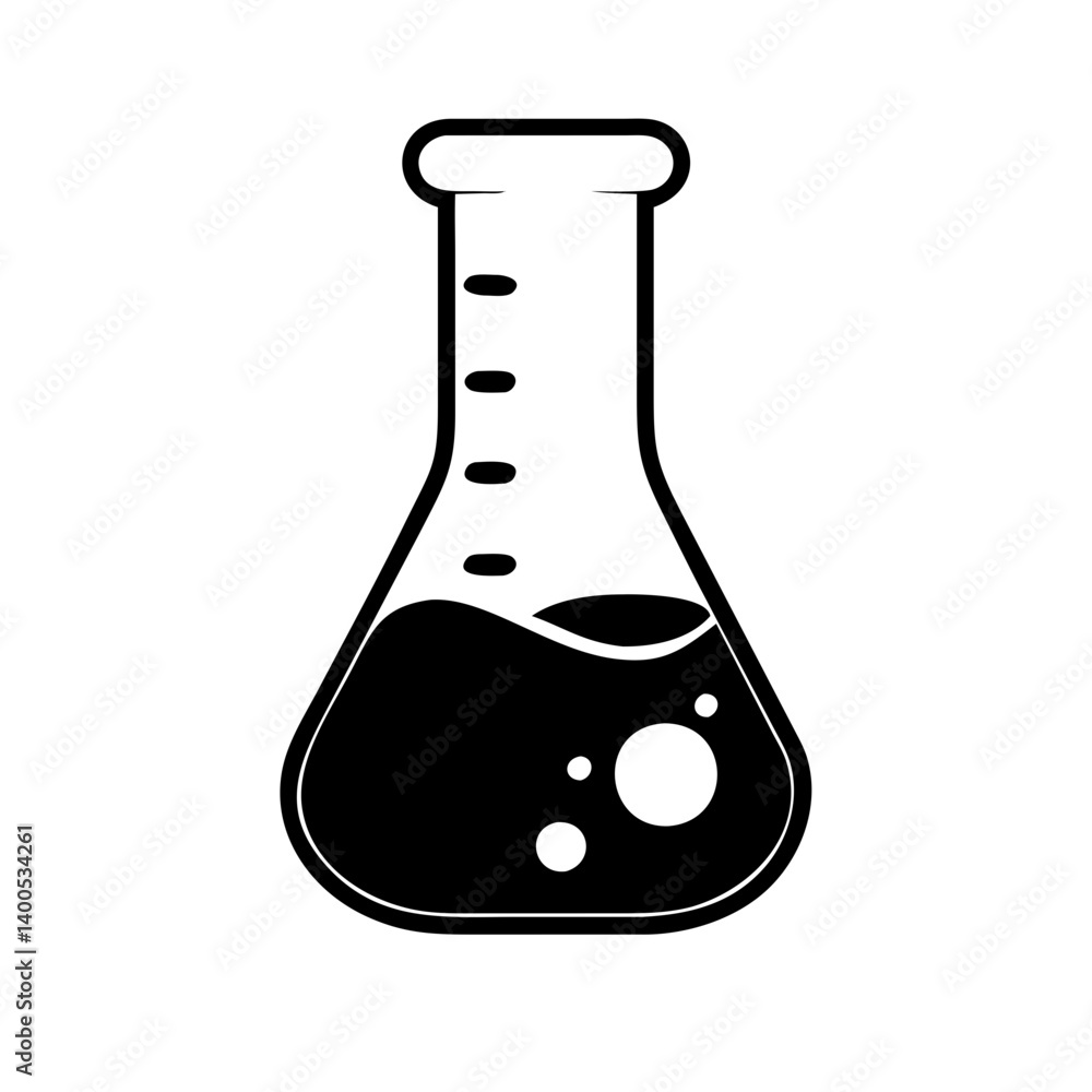 beaker icon, beaker silhouette vector illustration-simple silhouette illustration of beaker, perfect for beaker logos and icons beaker icon, beaker silhouette vector illustration-simple silhouette illustration of beaker, perfect for beaker logos and icons