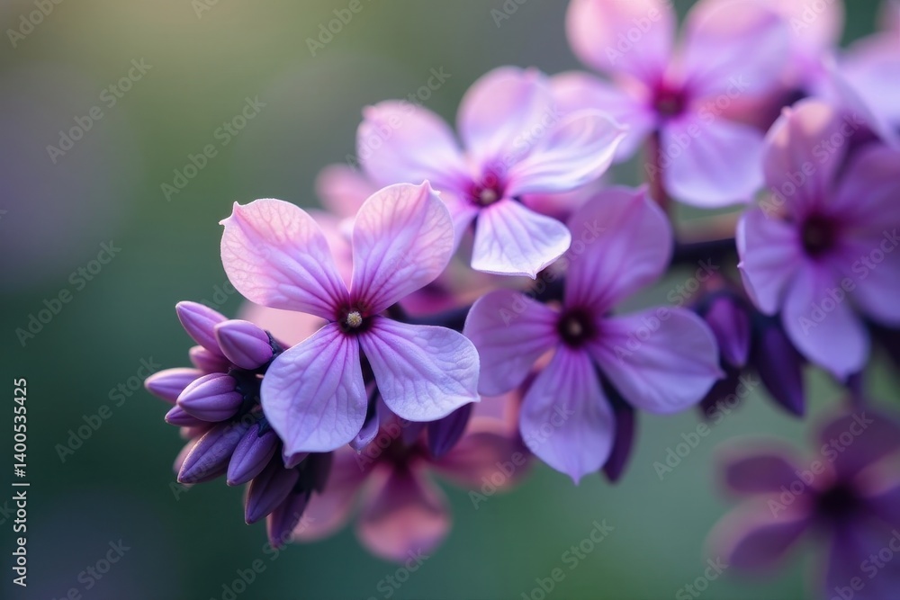 Close-up vibrant lavender blossoms, detail shot, floral, petal, delicate Close-up vibrant lavender blossoms, detail shot, floral, petal, delicate