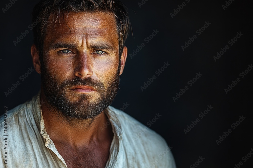 Handsome Bearded Man in White Shirt Putting on Cufflinks Formal Portrait Elegant Style Handsome Bearded Man in White Shirt Putting on Cufflinks Formal Portrait Elegant Style