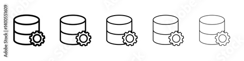 caching icon Symbol mark in Outline style