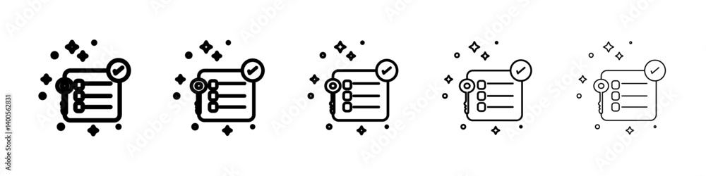 Key takeaway icon Symbol mark in Outline style Key takeaway icon Symbol mark in Outline style