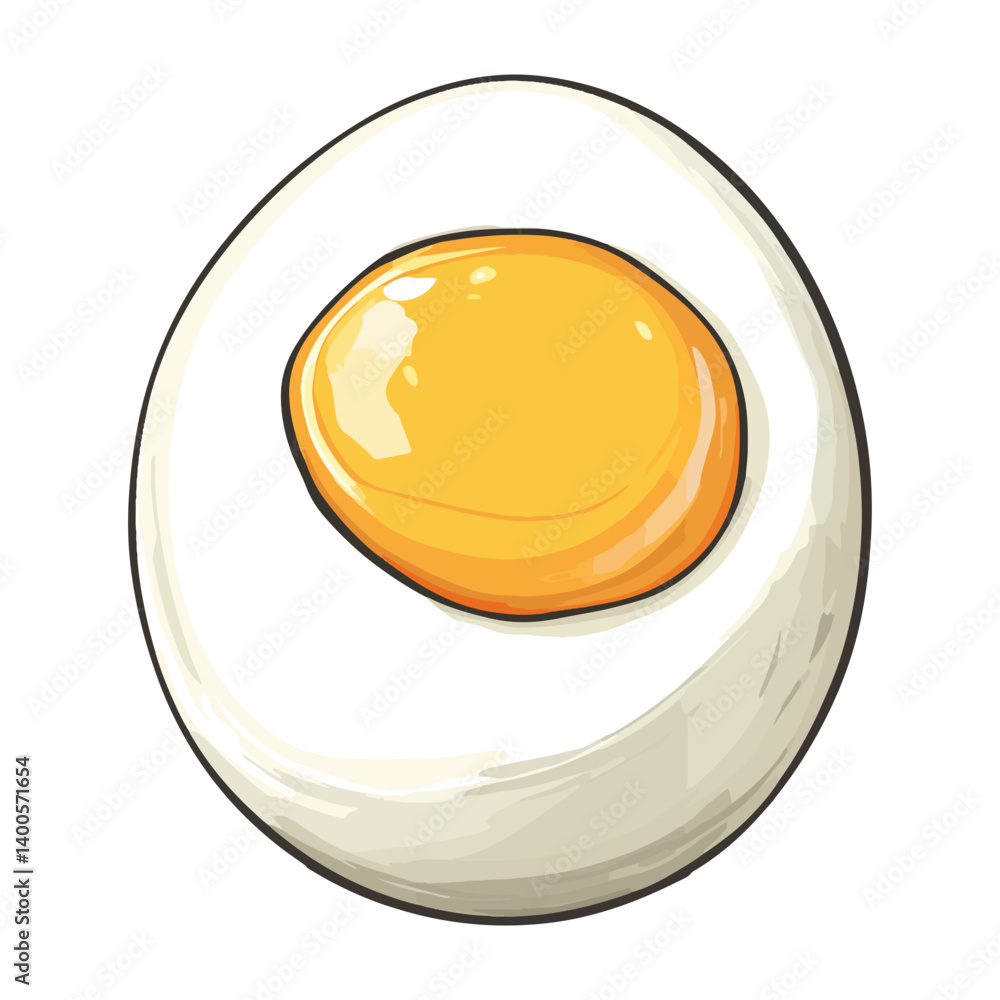 soft-boiled egg, food, vector, transparent background soft-boiled egg, food, vector, transparent background