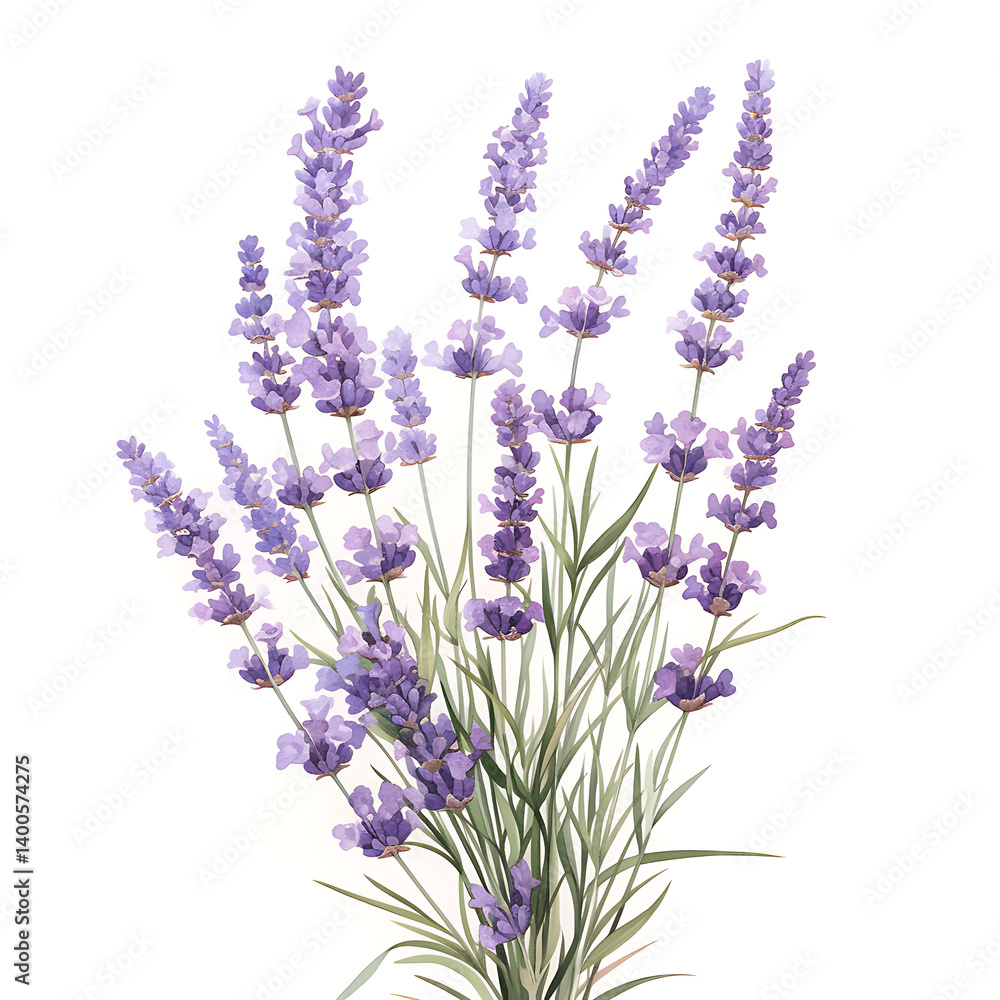 Naklejka premium Floral flower vector Illustrations on white background