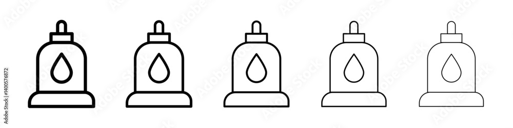Fototapeta premium Sump Pump icon Symbol mark in Outline style