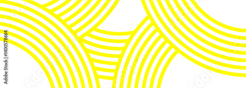 Pasta background, spaghetti abstract geometric pattern. Macaroni yellow poster. Wavy abstract pattern. Pasta vector illustration