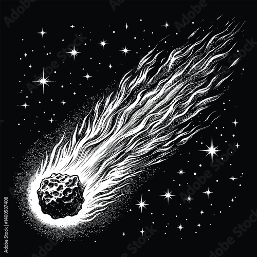 black and white abstract background