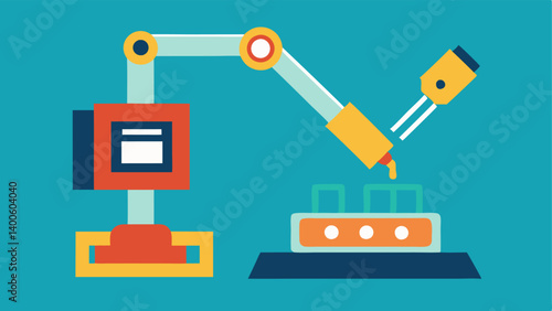Sample Handling An image of a robotic arm placing a sample onto the chip symbolizing automation in sample analysis.