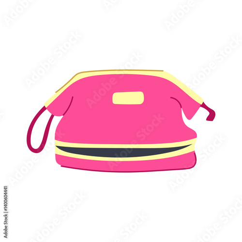 Obraz na płótnie versatile toiletry bag cartoon vector illustration w salonie