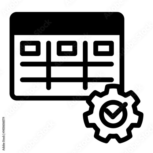 Scheduling Icon Mixed Style for Efficiency Pack Icon Themes