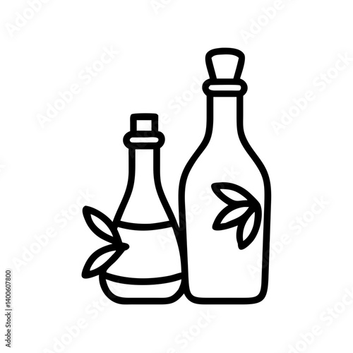 vinegar and oil