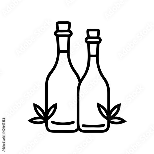 vinegar and oil