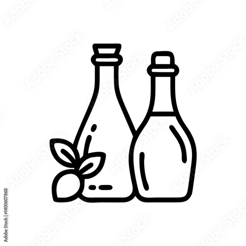 vinegar and oil