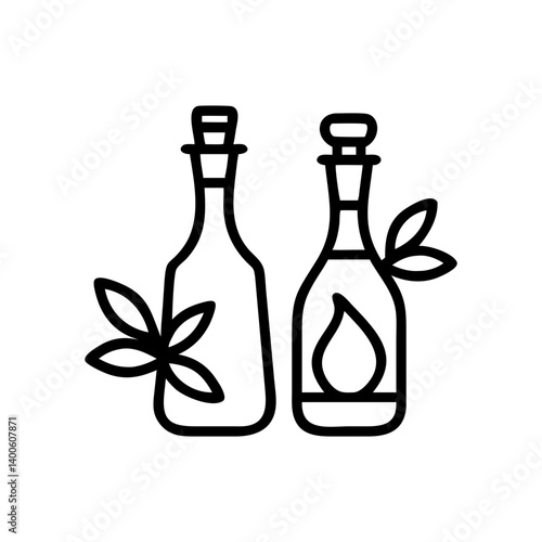 vinegar and oil
