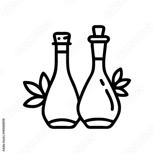 vinegar and oil