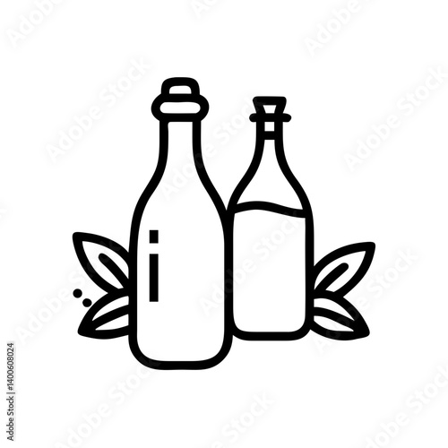 vinegar and oil
