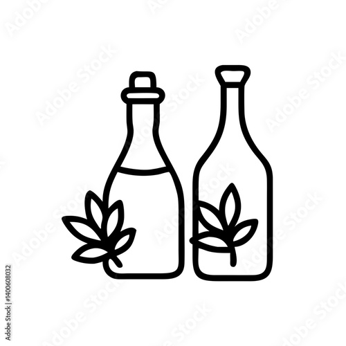 vinegar and oil