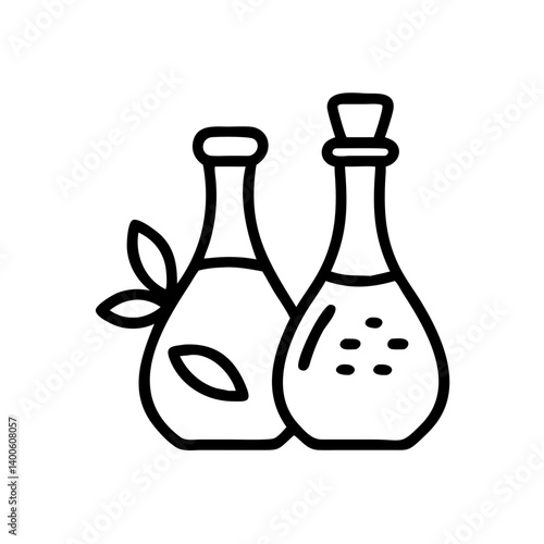 vinegar and oil