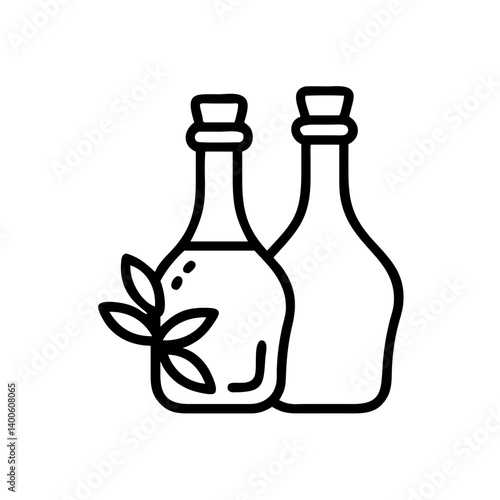vinegar and oil