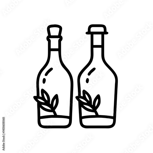 vinegar and oil