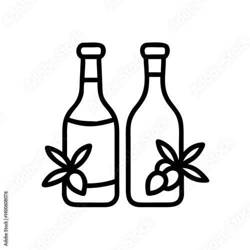 vinegar and oil