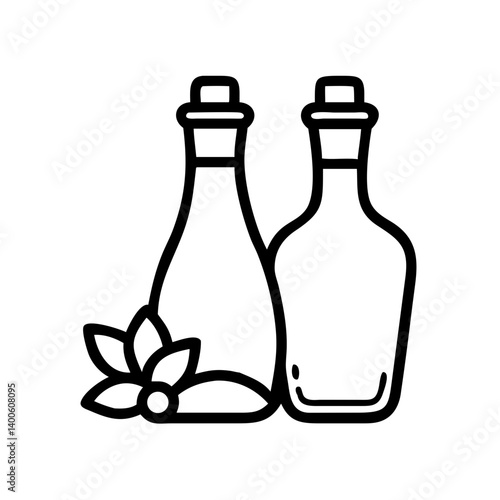 vinegar and oil
