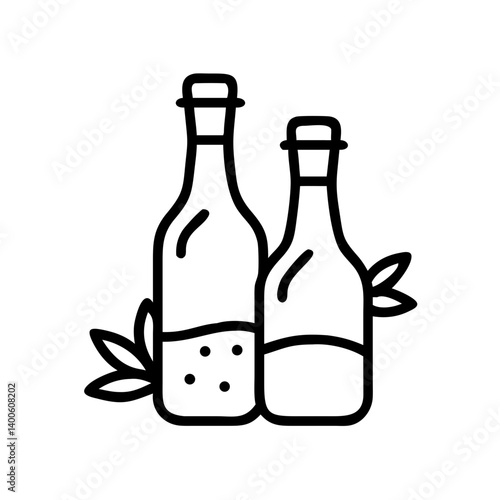 vinegar and oil