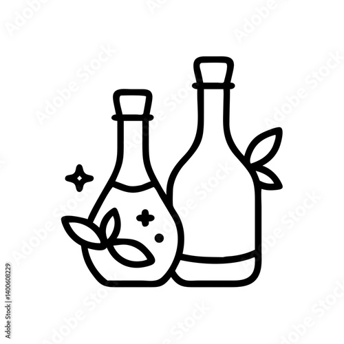 vinegar and oil