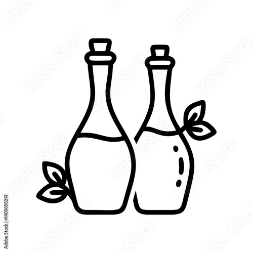 vinegar and oil