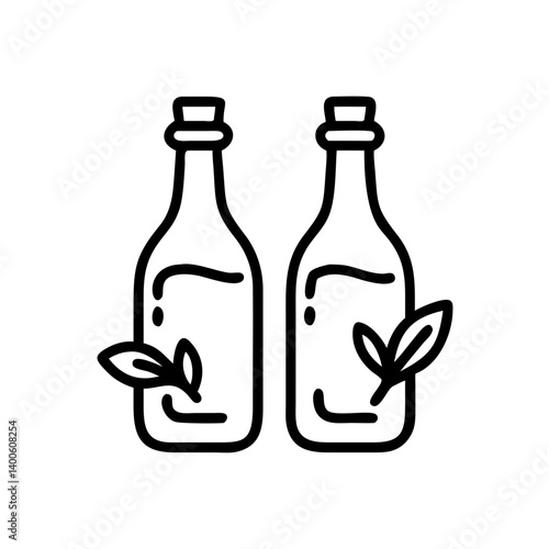 vinegar and oil