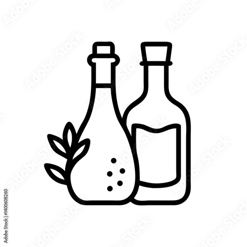 vinegar and oil