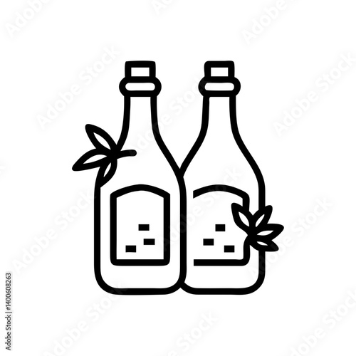 vinegar and oil