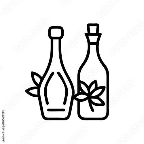 vinegar and oil
