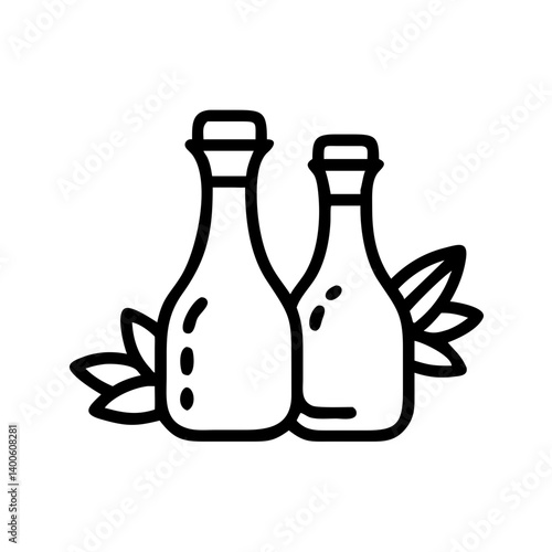vinegar and oil