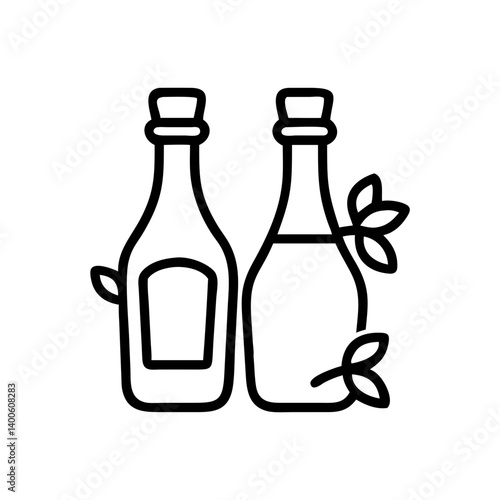 vinegar and oil