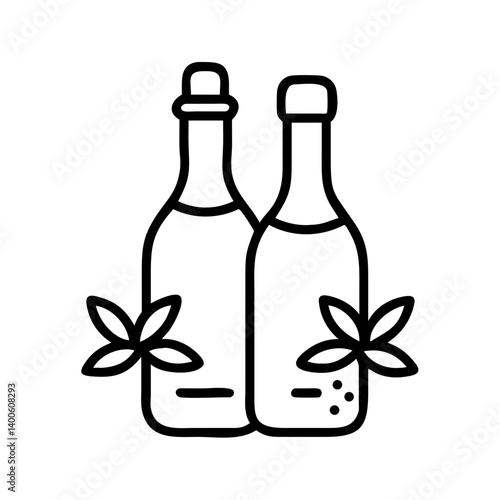 vinegar and oil