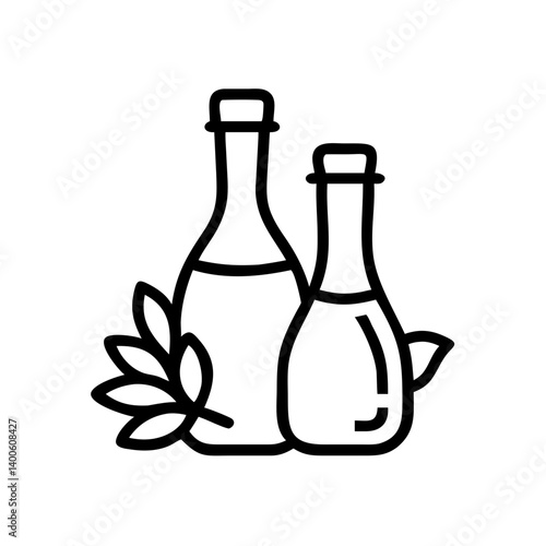 vinegar and oil