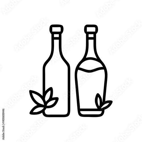 vinegar and oil