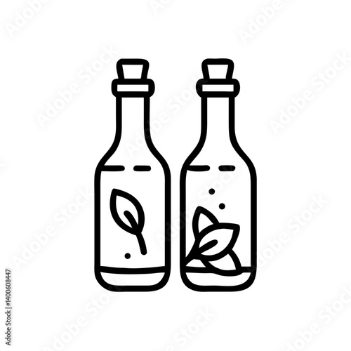 vinegar and oil