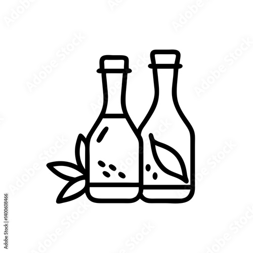 vinegar and oil