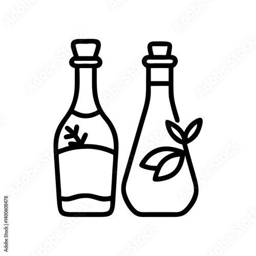 vinegar and oil