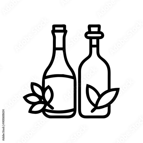 vinegar and oil