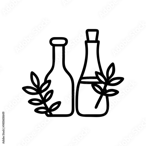 vinegar and oil