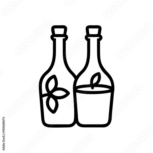 vinegar and oil