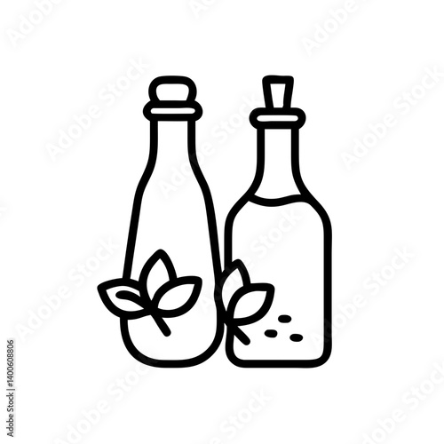 vinegar and oil