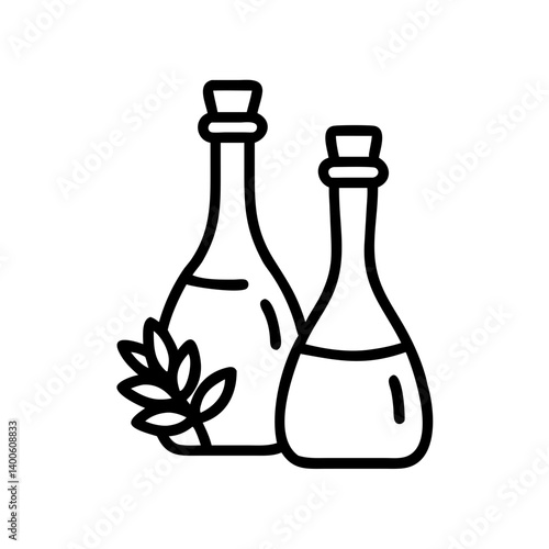 vinegar and oil